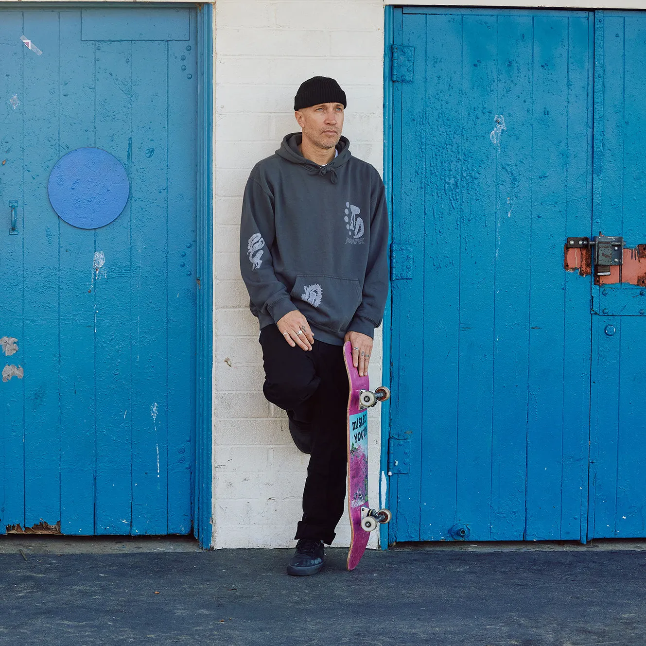 Jamie Thomas Yokai Hoodie - Charcoal sold by Roark product image thumbnail 2