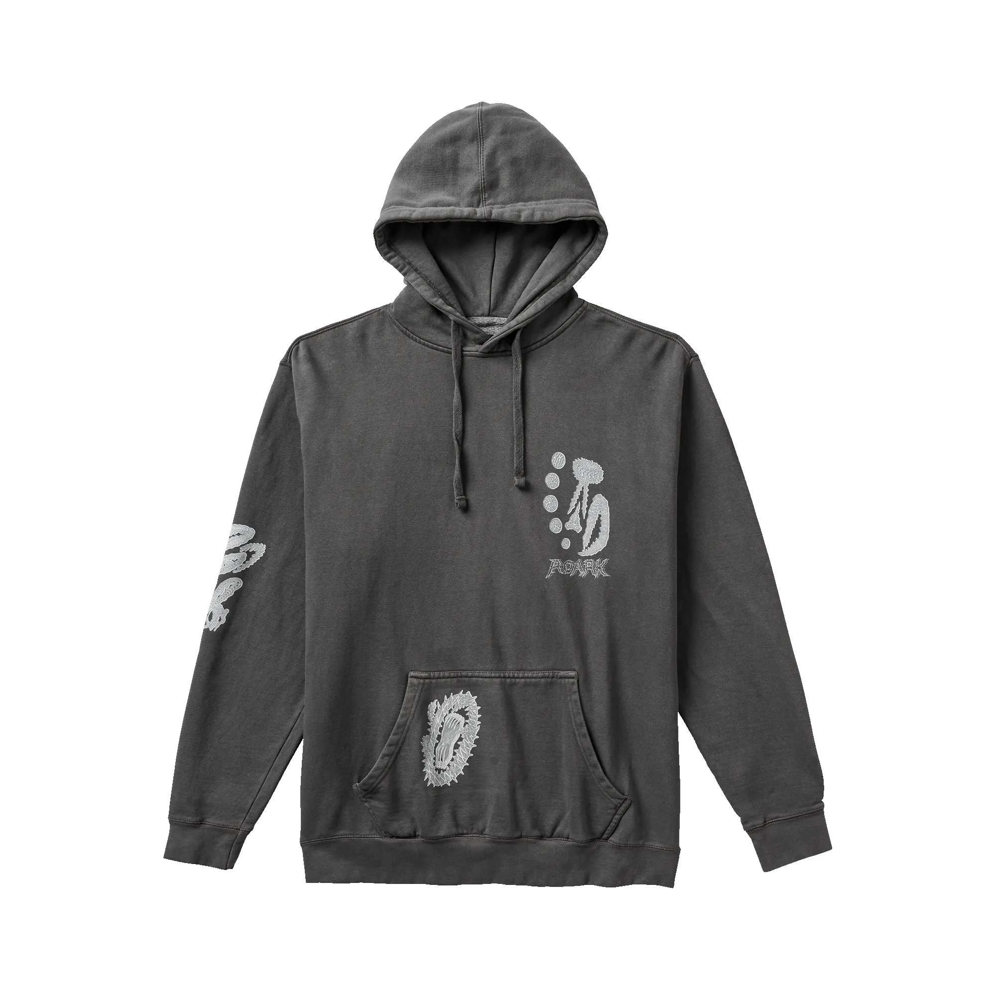 Jamie Thomas Yokai Hoodie - Charcoal sold by Roark