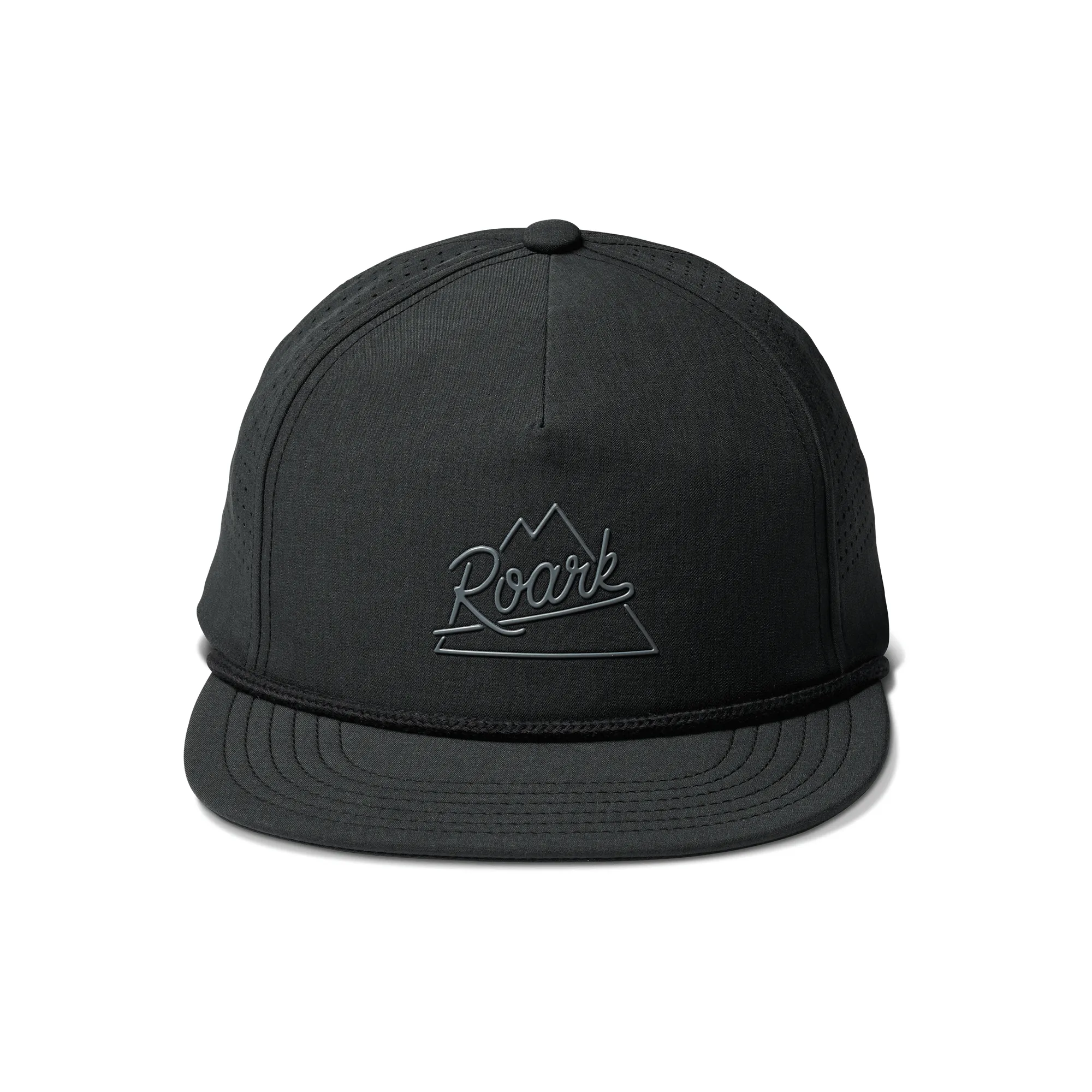 Explorer Hybrid Strapback Hat - Black sold by Roark
