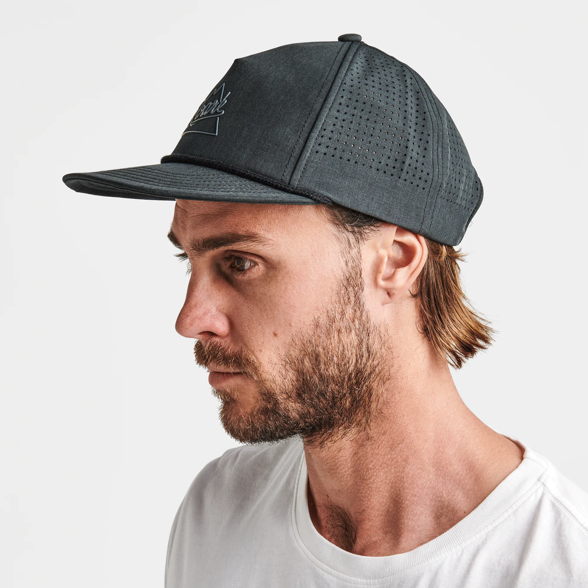 Explorer Hybrid Strapback Hat - Black sold by Roark product image thumbnail 4