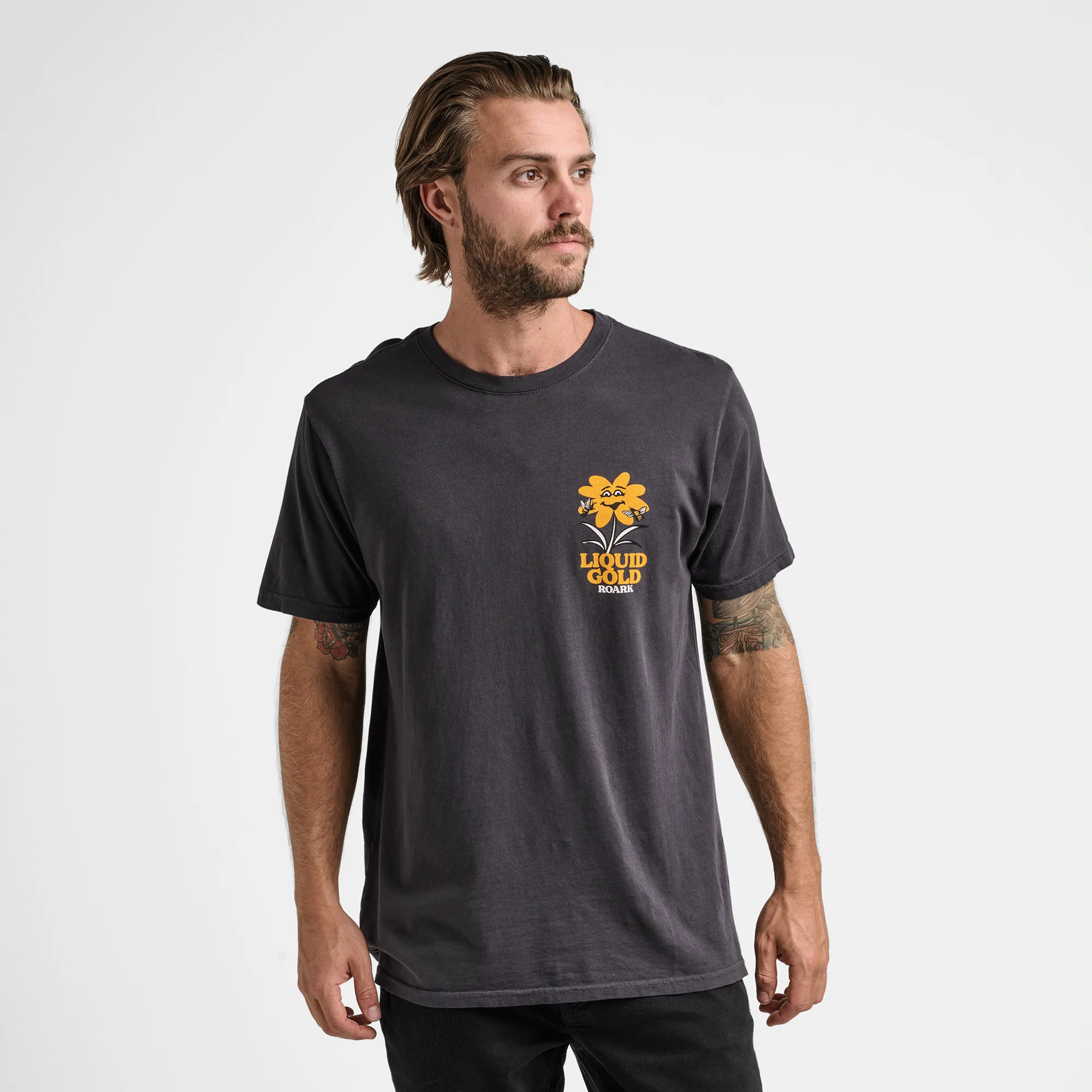 Liquid Gold Premium Tee - Black sold by Roark product image thumbnail 3
