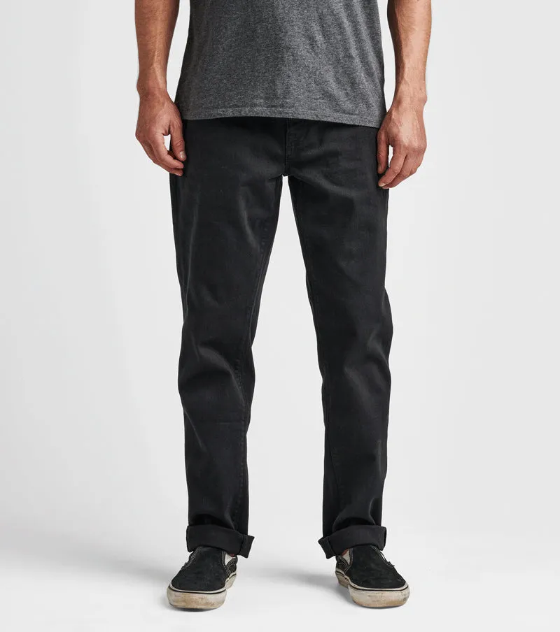HWY 128 Straight Fit Broken Twill Jeans - Black 2 sold by Roark product image thumbnail 2