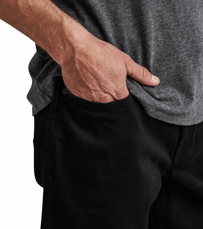 HWY 128 Straight Fit Broken Twill Jeans - Black 2 sold by Roark product image thumbnail 4