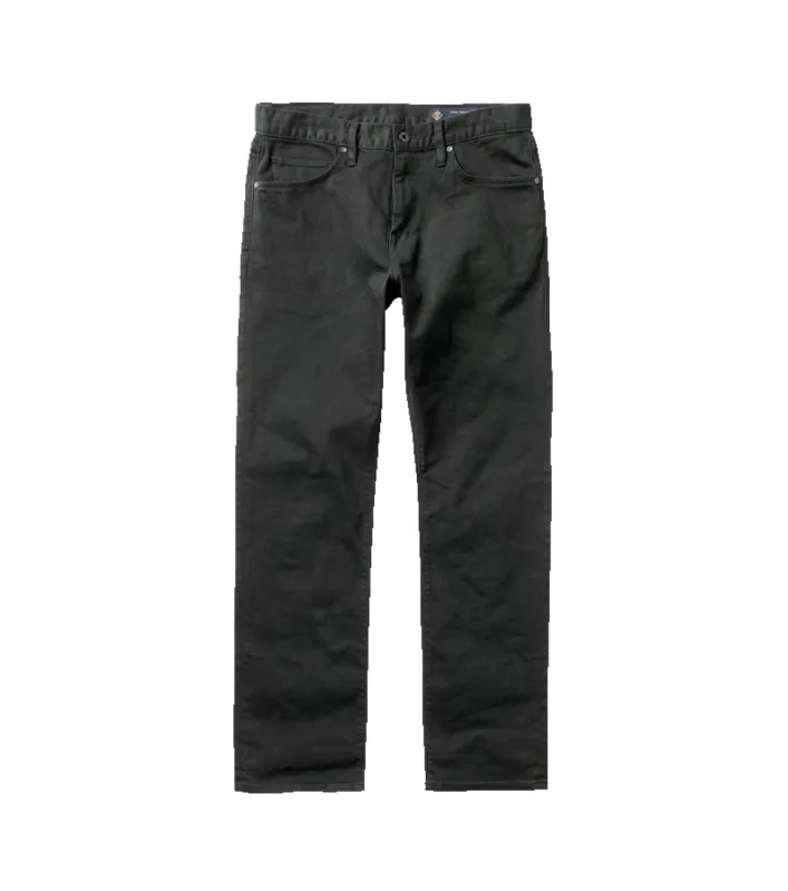 HWY 128 Straight Fit Broken Twill Jeans - Black 2 made by Roark