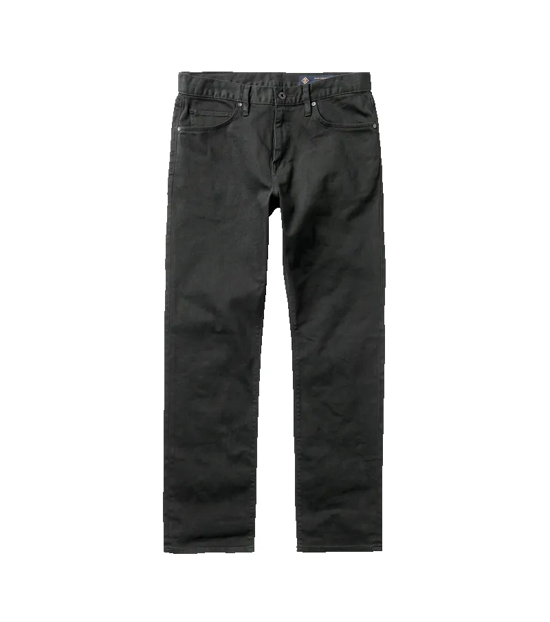 HWY 128 Straight Fit Broken Twill Jeans - Black 2 sold by Roark