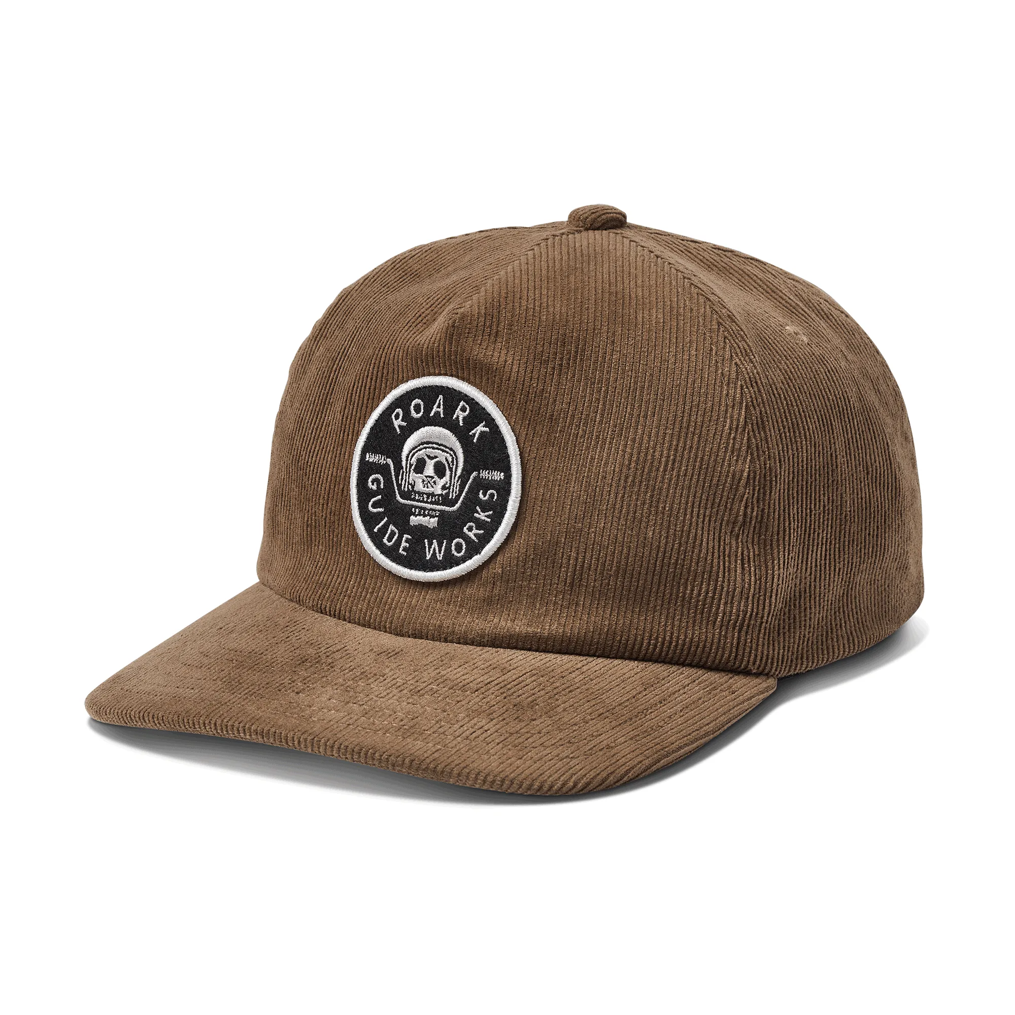 Guideworks 5 Panel Snapback Hat - Dark Khaki sold by Roark product image thumbnail 3
