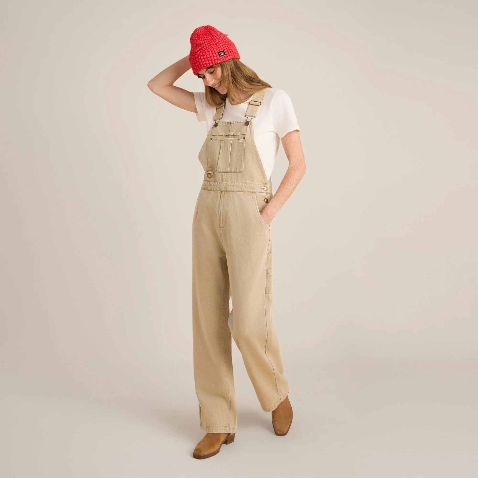 HWY 1 Overall Jumpsuit - Toasted Almond sold by Roark product image thumbnail 2