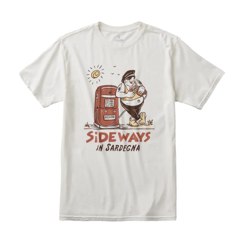 Sideways In Sardegna Premium Tee - Off White sold by Roark
