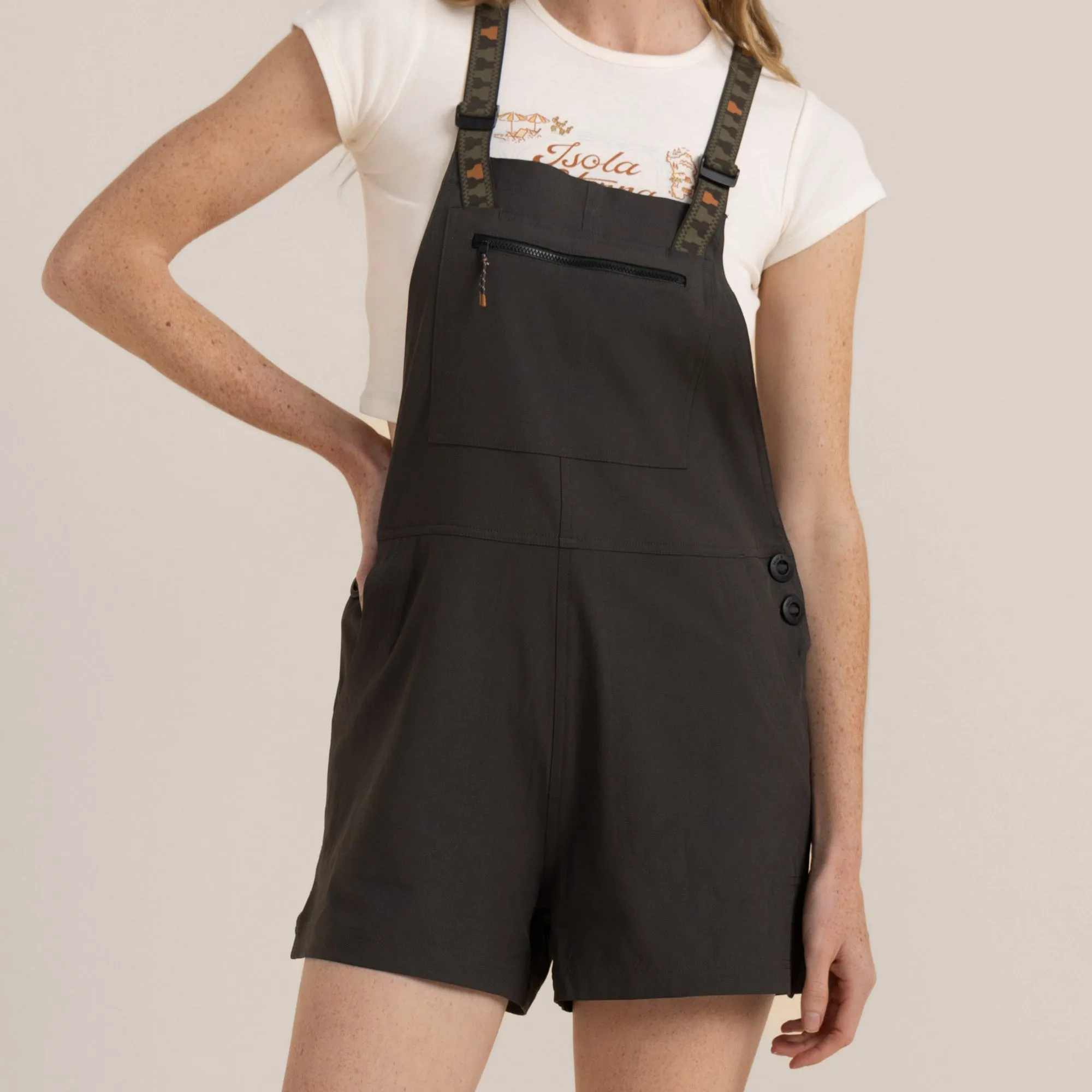 Canyon Hybrid Romper - Nero sold by Roark product image thumbnail 2