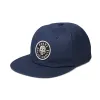 Guideworks 6 Panel Strapback Hat - Blue sold by Roark