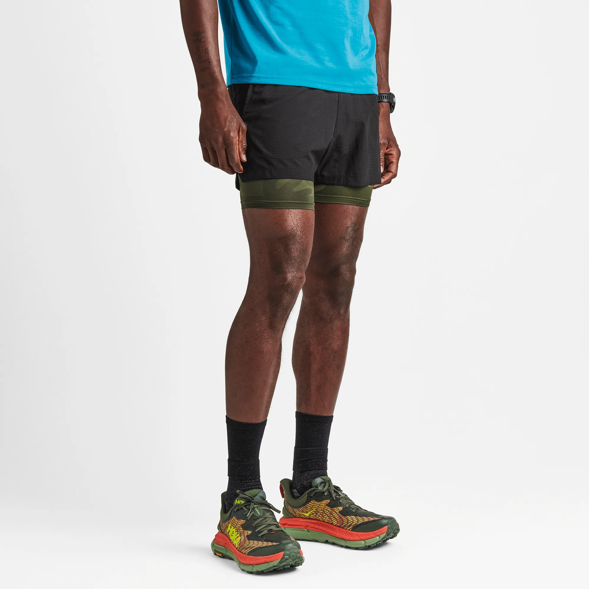 Bommer Shorts 3.5" - Black sold by Roark product image thumbnail 4