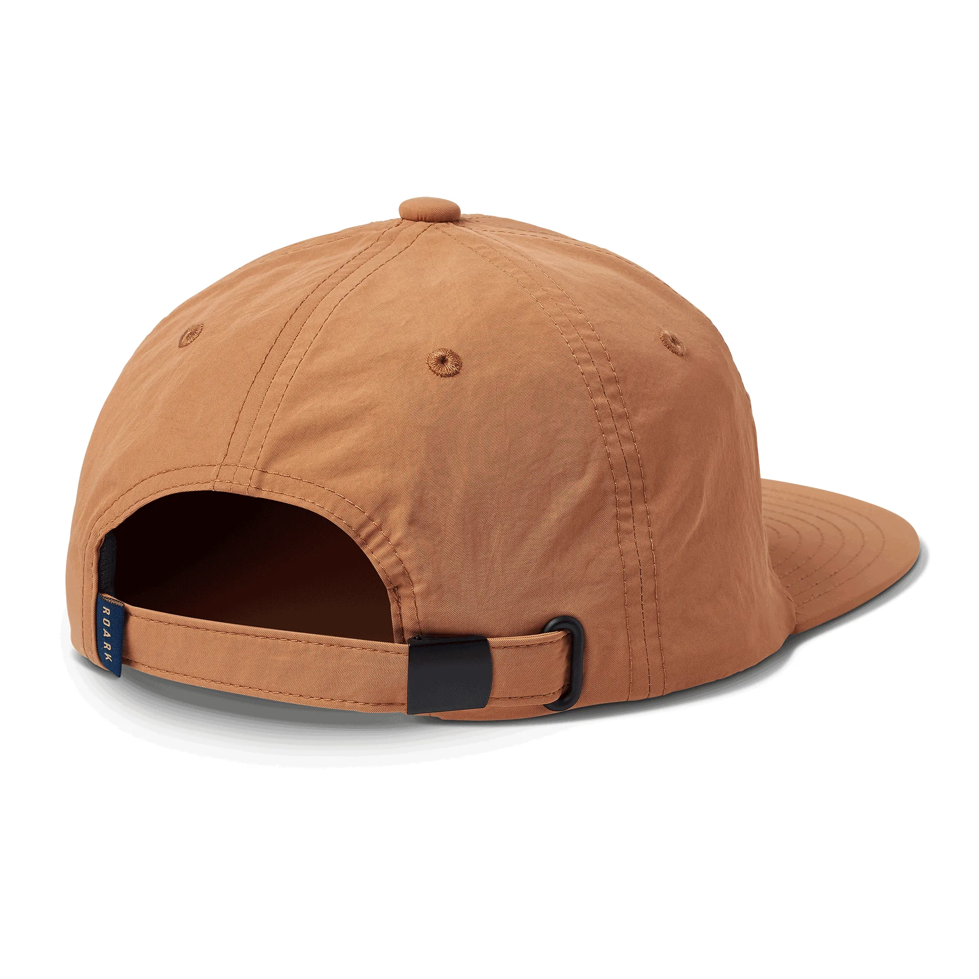 Peaking 6 Panel Snapback Hat - Copper sold by Roark product image thumbnail 4