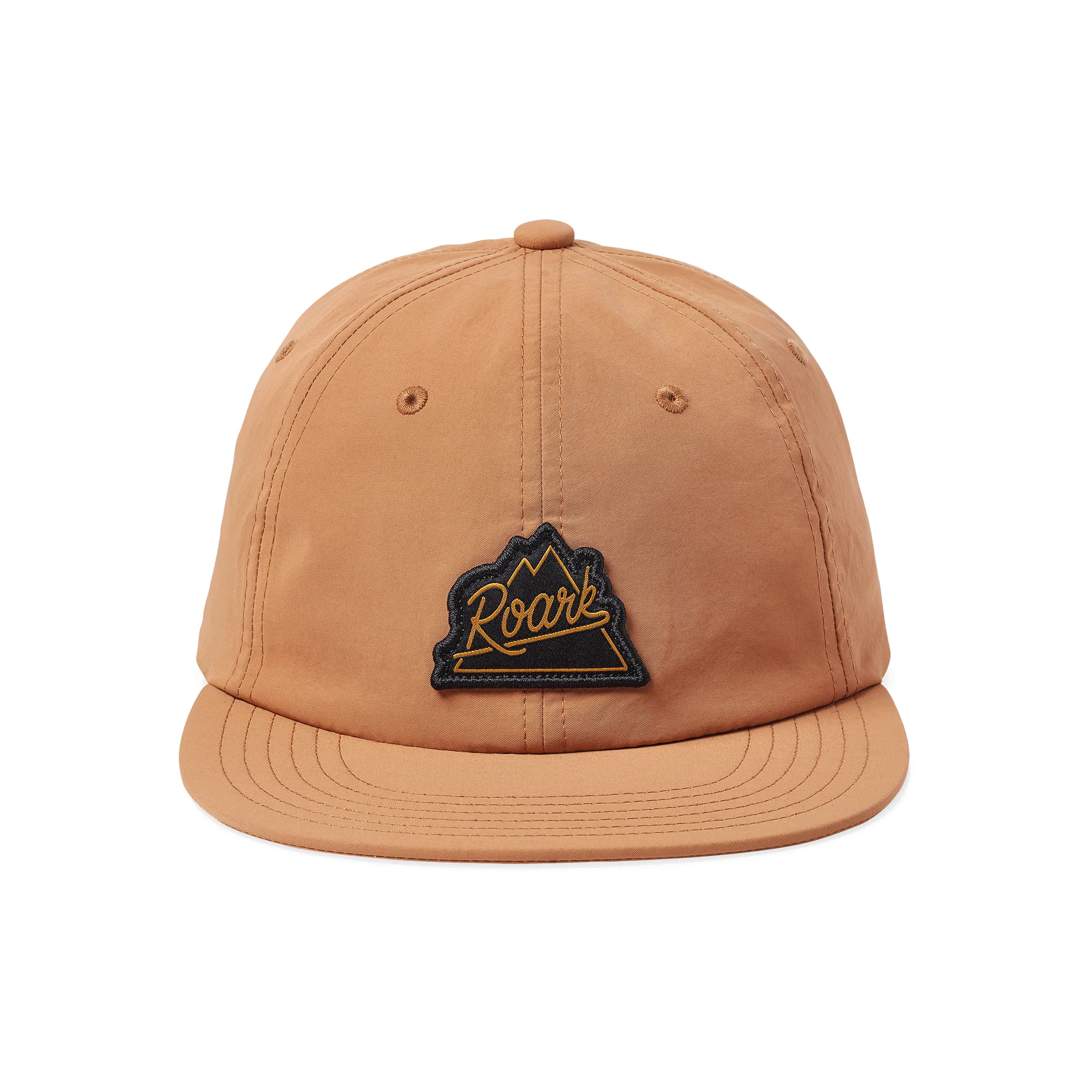 Peaking 6 Panel Snapback Hat - Copper sold by Roark product image thumbnail 5
