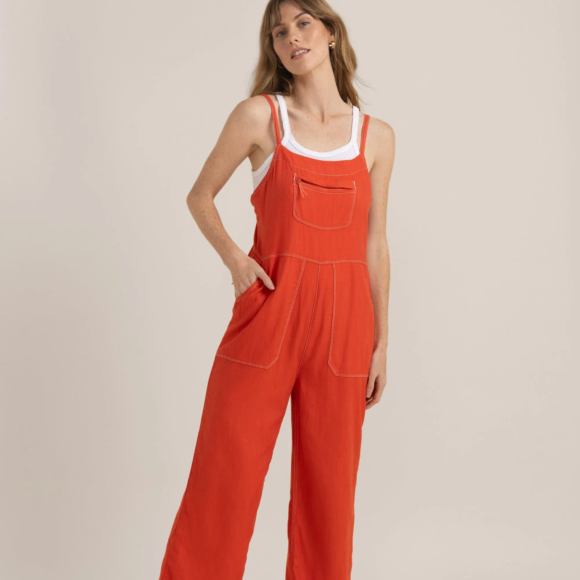 Daytrip Overall Jumpsuit - Spritz sold by Roark product image thumbnail 2