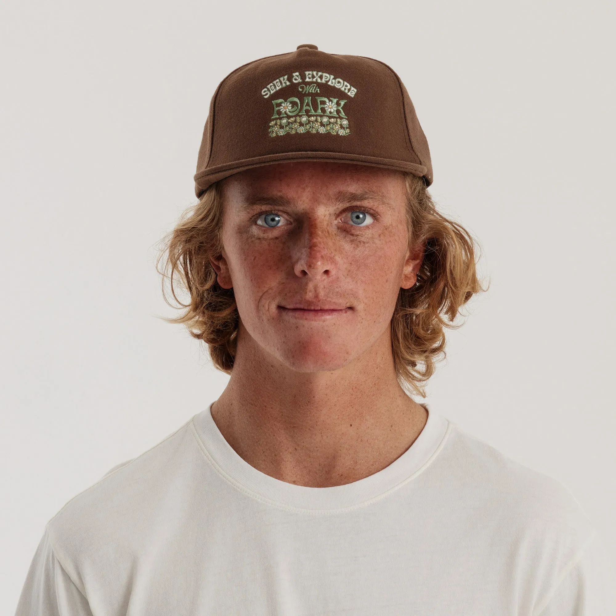 Layover Strapback Hat - Kaffa sold by Roark product image thumbnail 2