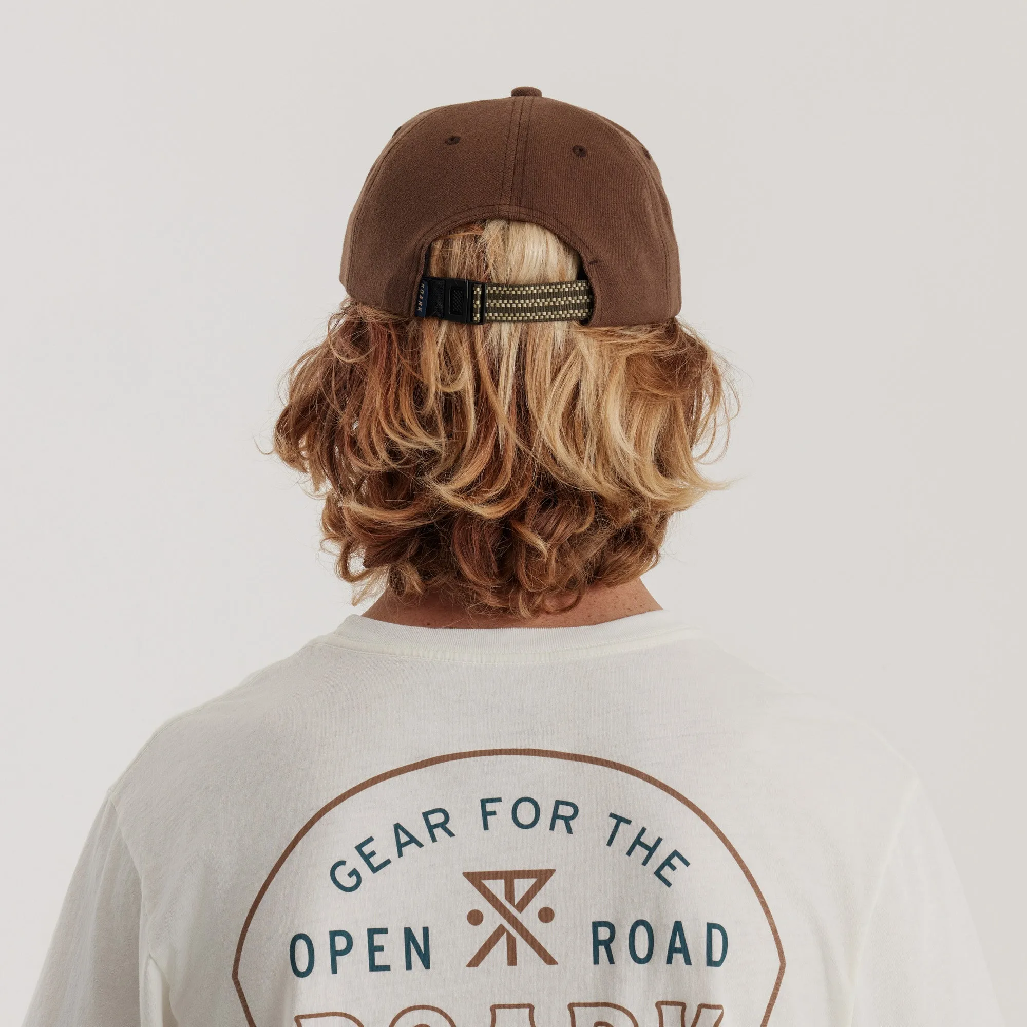 Layover Strapback Hat - Kaffa sold by Roark product image thumbnail 5