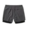 Bommer 3.5" Shorts - Drifter Grey sold by Roark