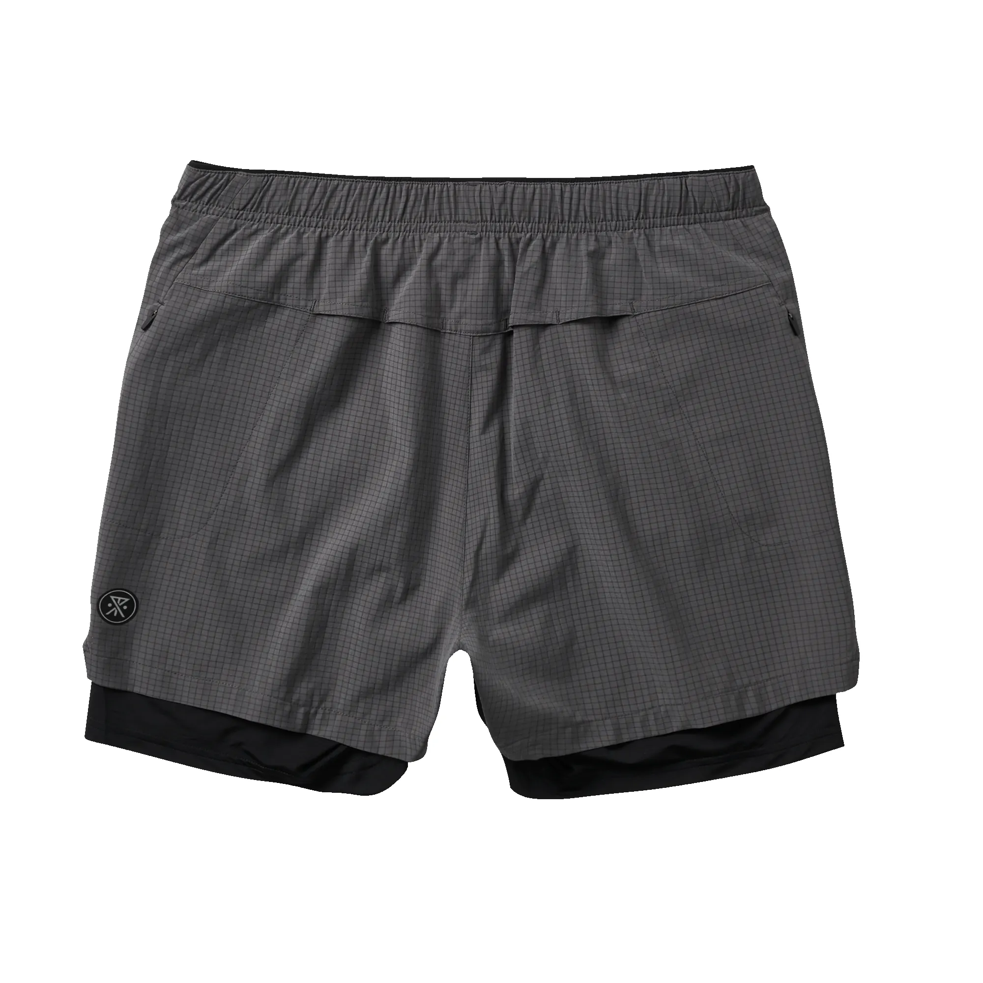 Bommer 3.5" Shorts - Drifter Grey sold by Roark product image thumbnail 2