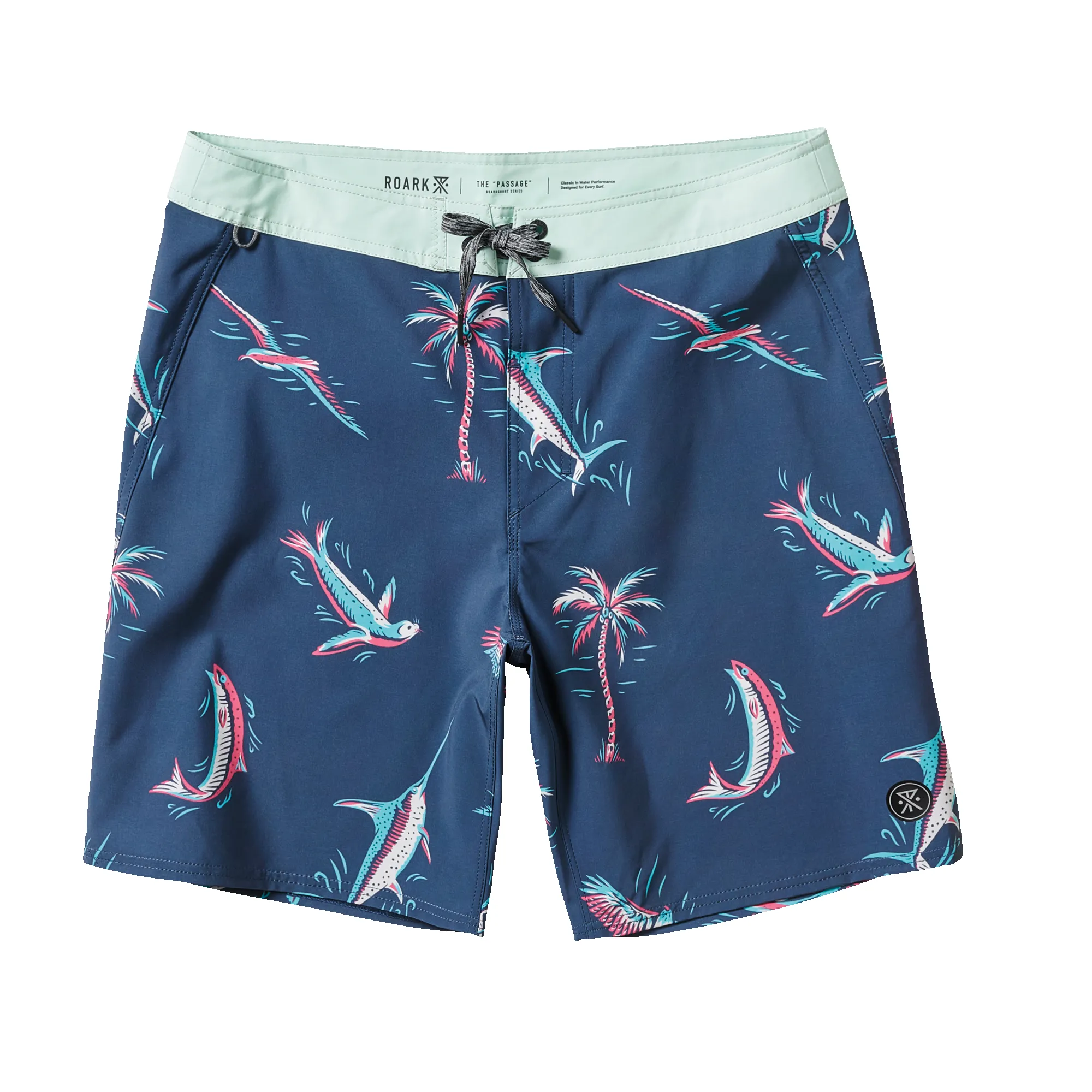 Passage Boardshorts 19" - Mariner Navy sold by Roark