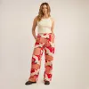 PIC Pants - Bright Red Vintage Crane sold by Roark