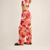 PIC Pants - Bright Red Vintage Crane sold by Roark