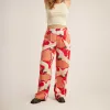 PIC Pants - Bright Red Vintage Crane sold by Roark