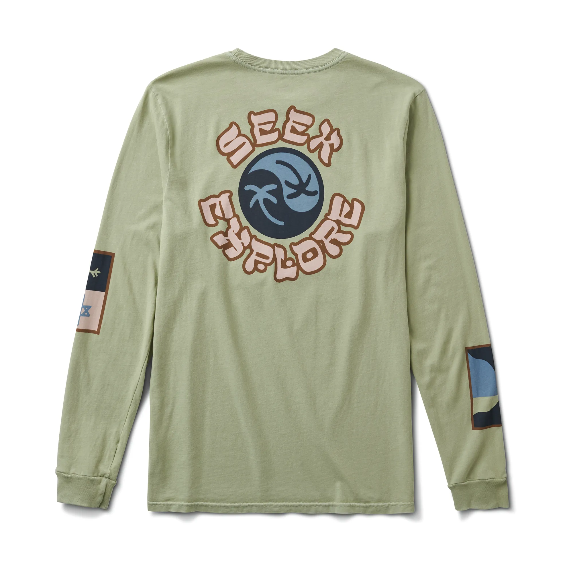 Seek And Explore Long Sleeve Tee - Chaparral sold by Roark product image thumbnail 3