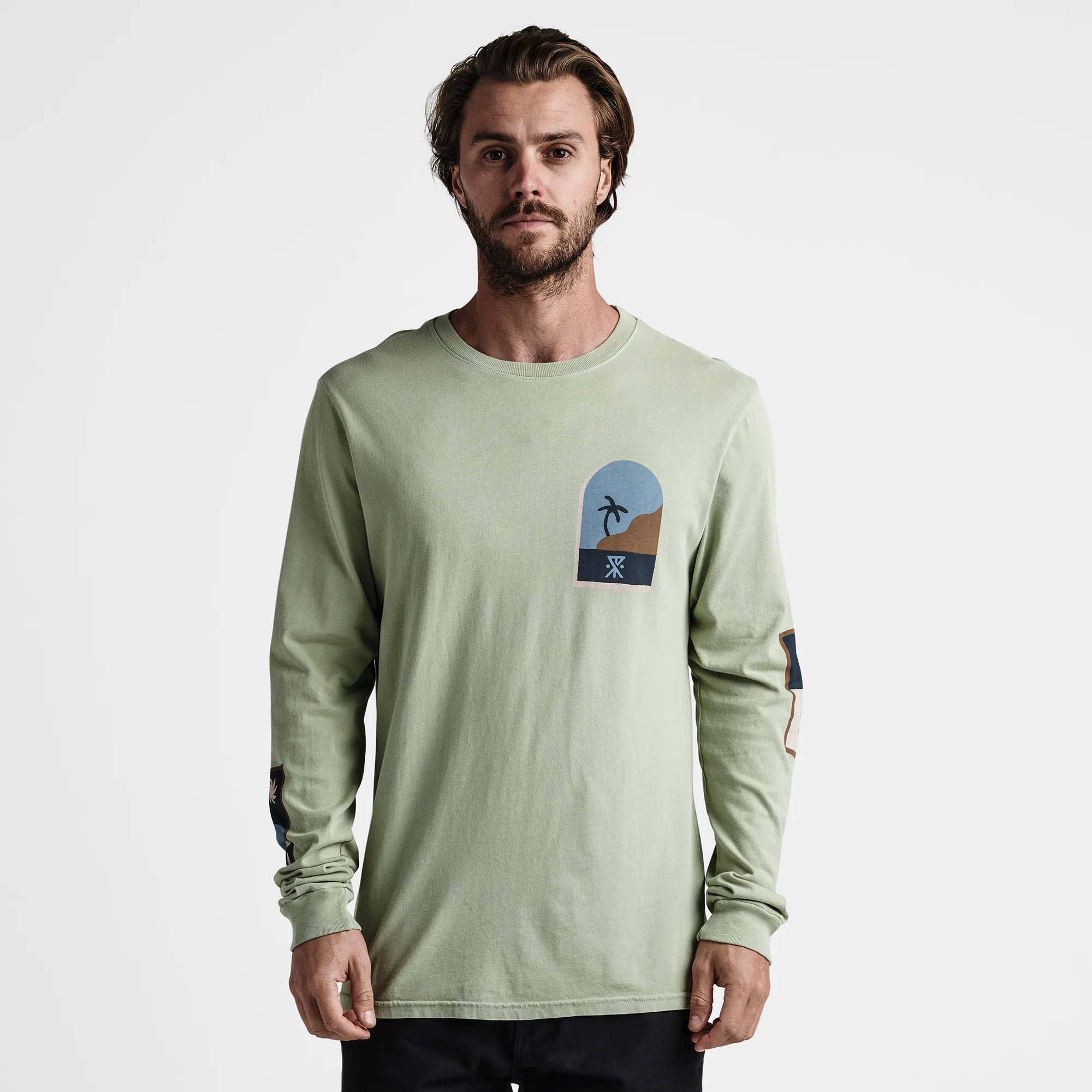 Seek And Explore Long Sleeve Tee - Chaparral sold by Roark product image thumbnail 2