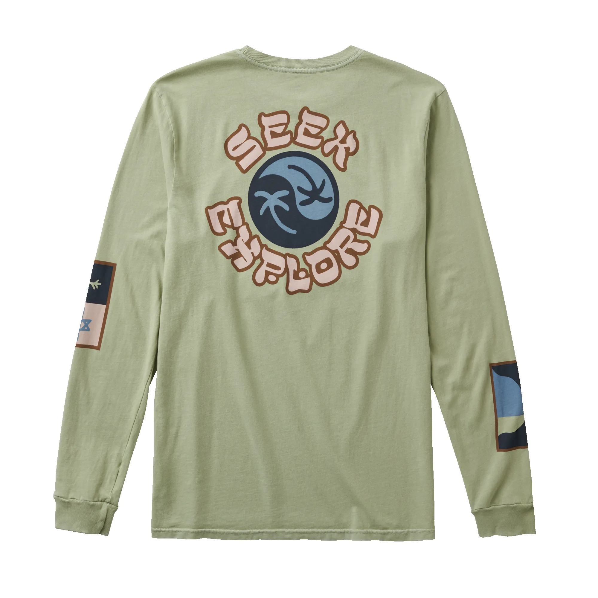 Seek And Explore Long Sleeve Tee - Chaparral sold by Roark