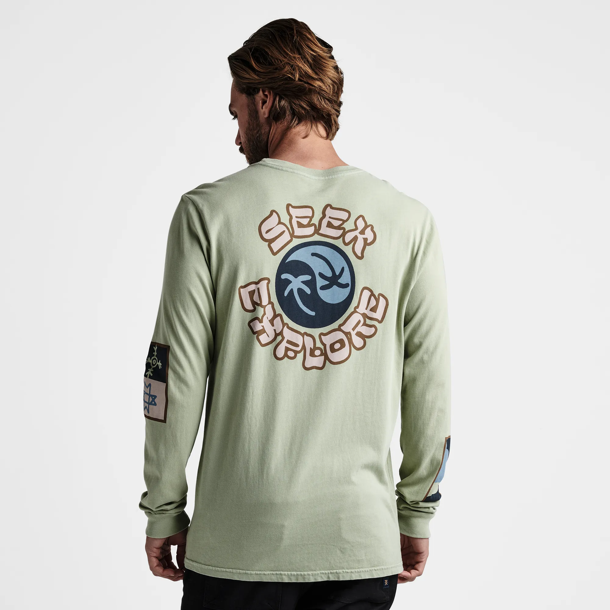 Seek And Explore Long Sleeve Tee - Chaparral sold by Roark product image thumbnail 4