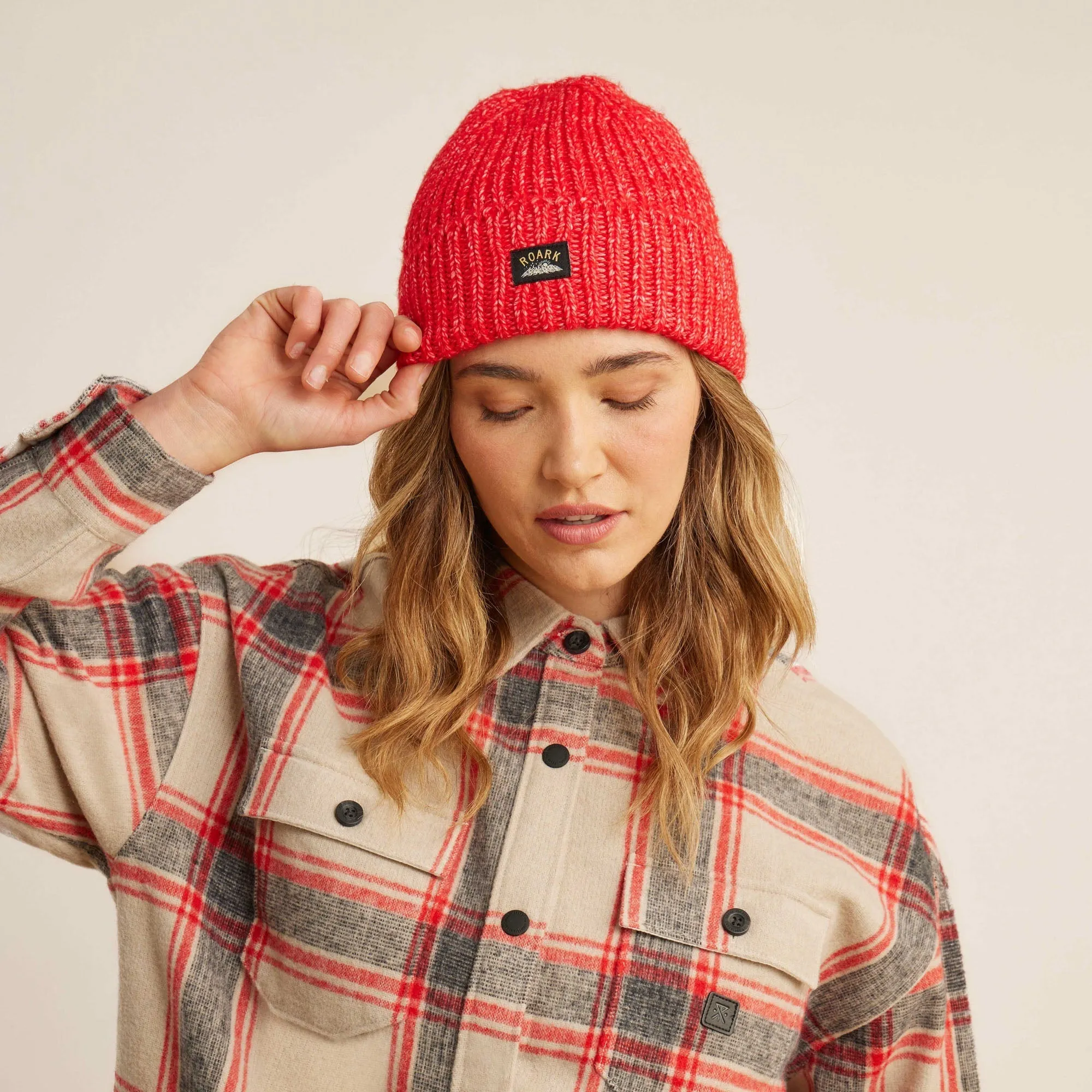 Campfire Beanie - Red sold by Roark product image thumbnail 3