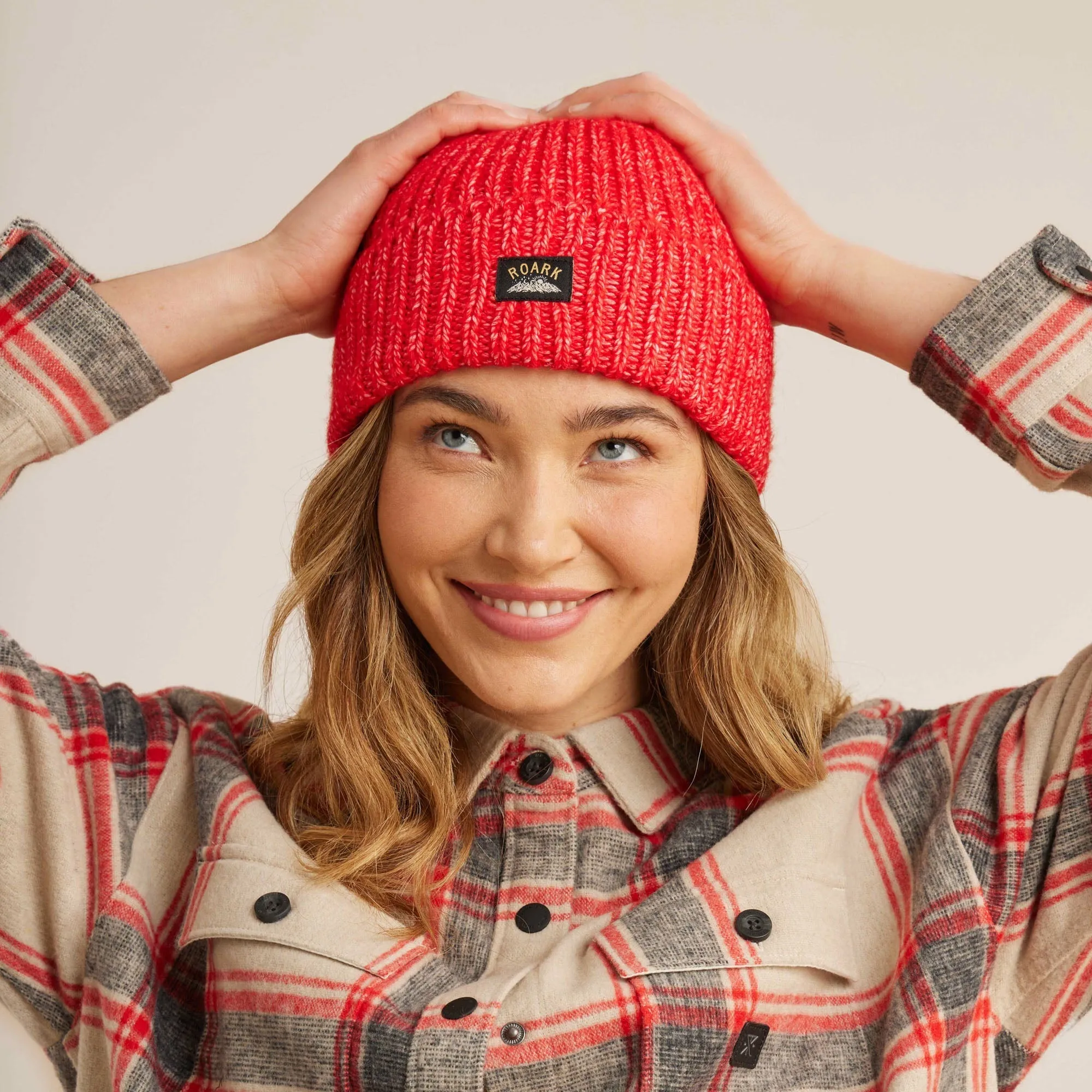 Campfire Beanie - Red sold by Roark product image thumbnail 4
