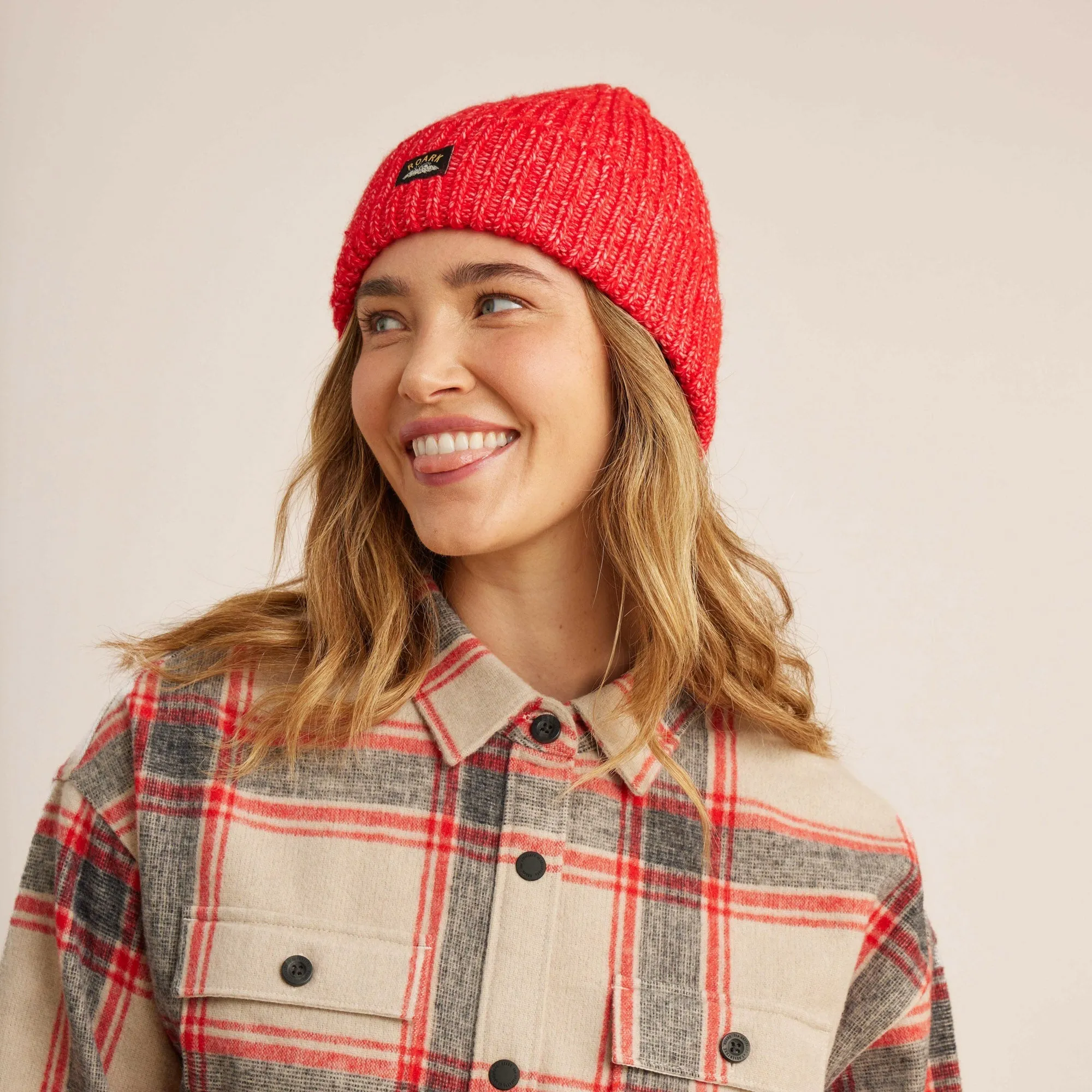 Campfire Beanie - Red sold by Roark product image thumbnail 5