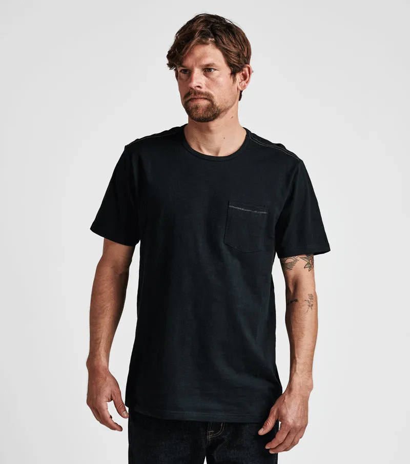 Well Worn Midweight Organic Short Sleeve Tee - Black sold by Roark product image thumbnail 3