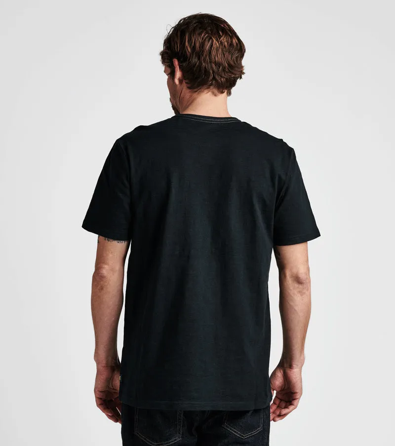 Well Worn Midweight Organic Short Sleeve Tee - Black sold by Roark product image thumbnail 2