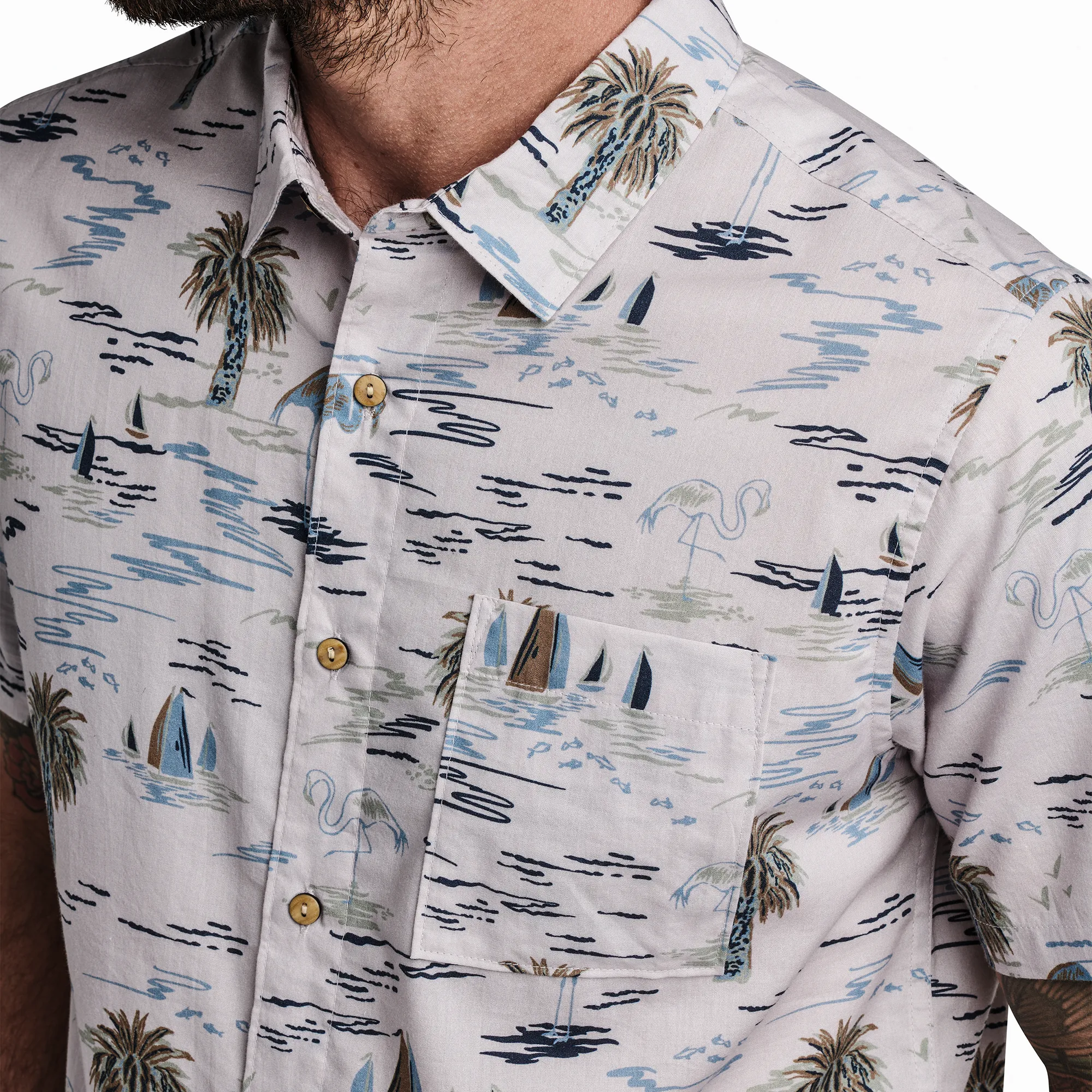 Journey Shirt - Laguna Dusty Lilac sold by Roark product image thumbnail 4