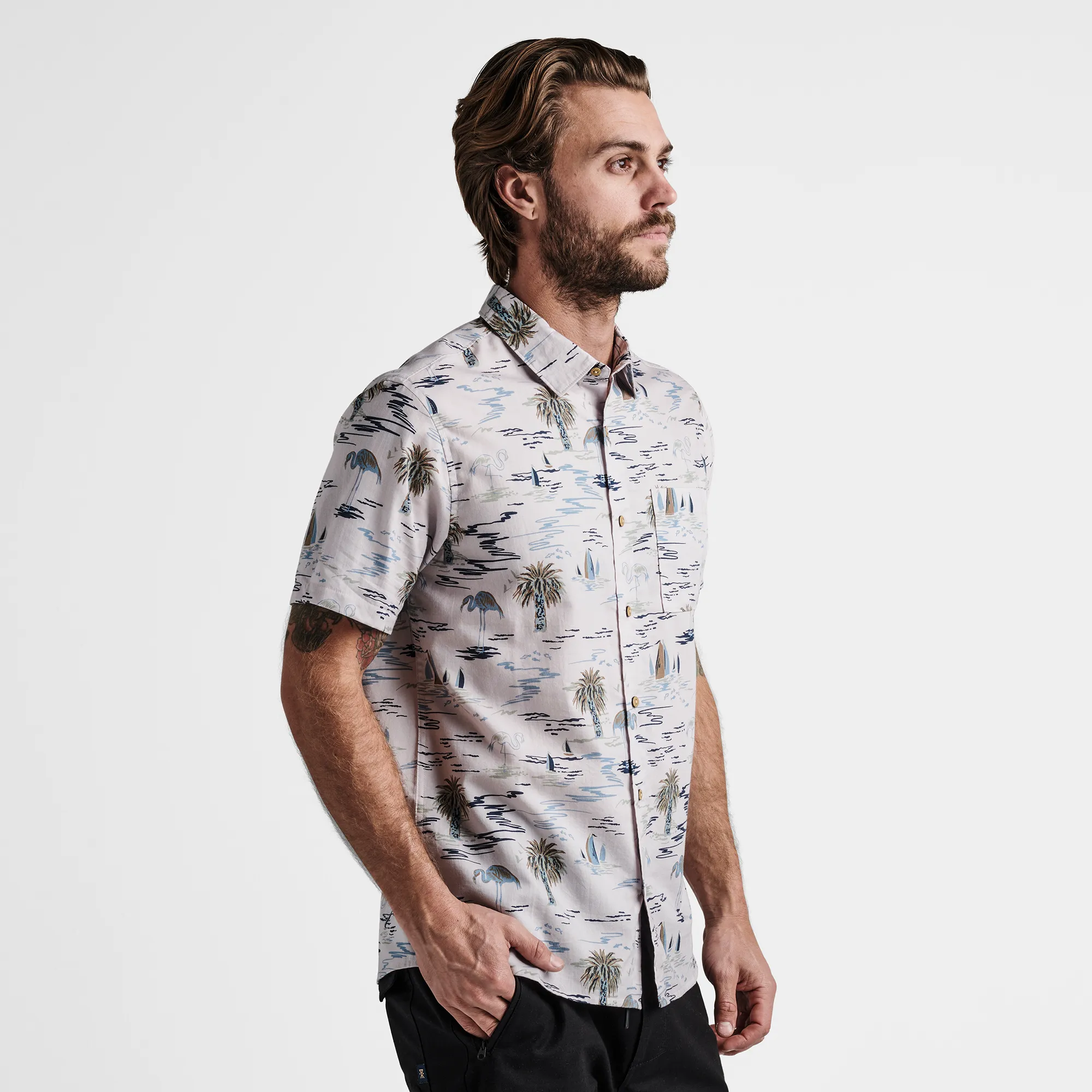 Journey Shirt - Laguna Dusty Lilac sold by Roark product image thumbnail 5