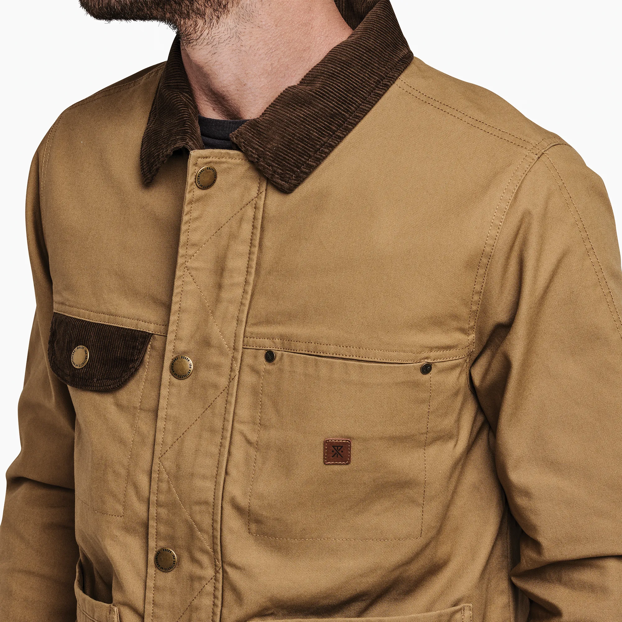 Deckhand Jacket - Dark Khaki sold by Roark product image thumbnail 4
