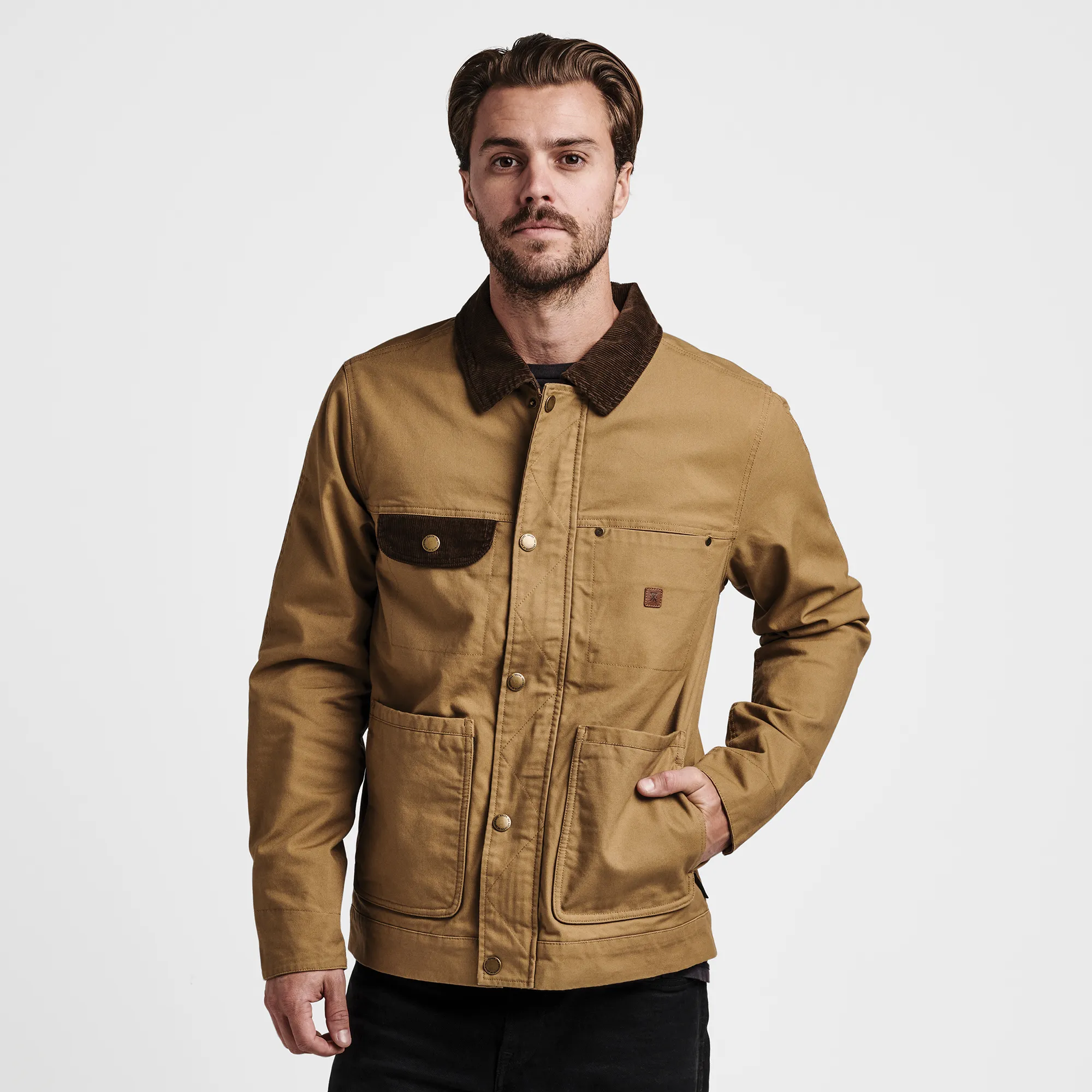 Deckhand Jacket - Dark Khaki sold by Roark product image thumbnail 2