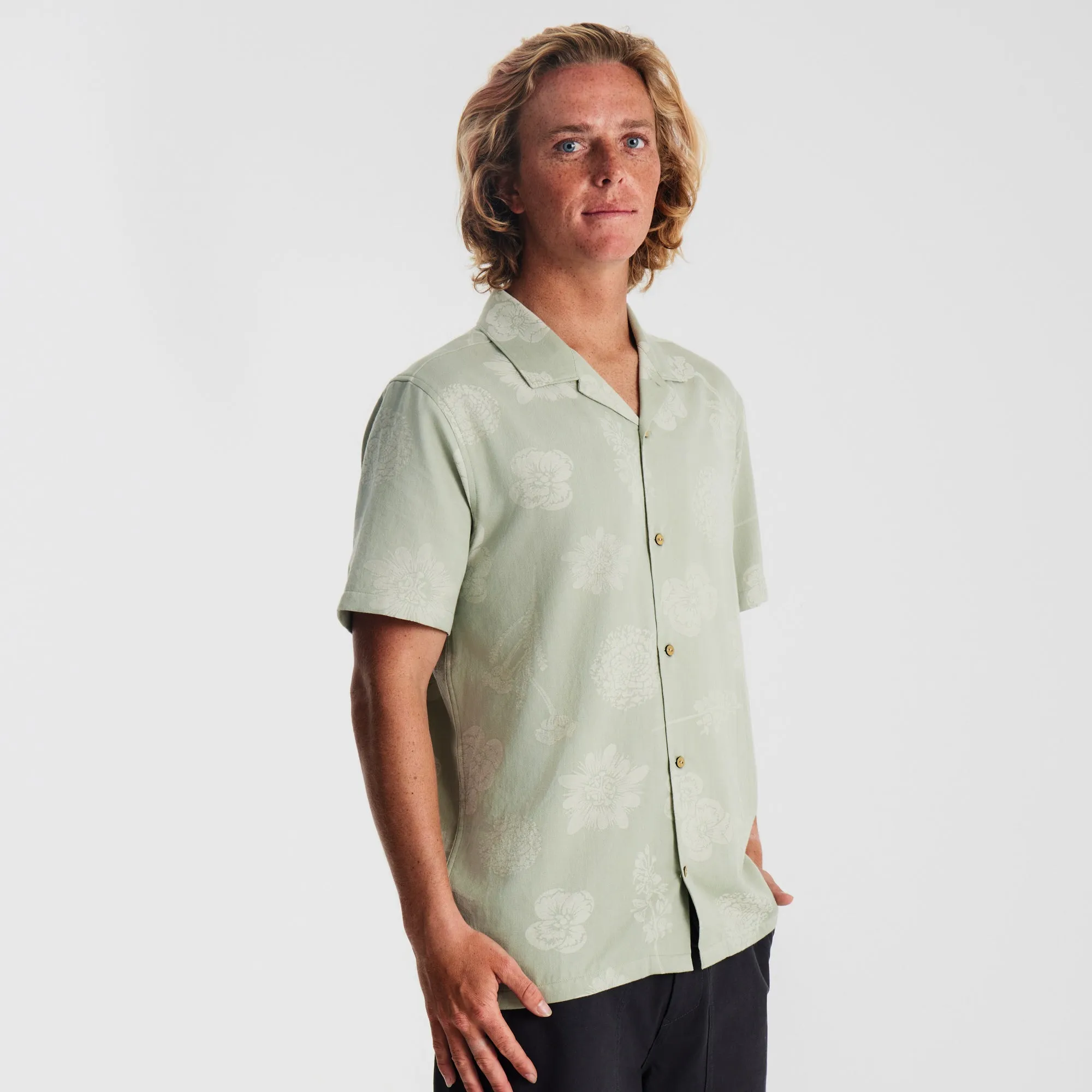 Gonzo Camp Collar Shirt - Chaparral sold by Roark product image thumbnail 3