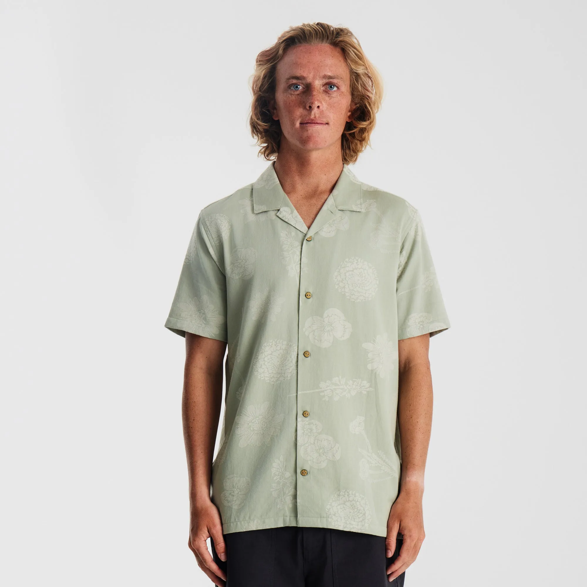 Gonzo Camp Collar Shirt - Chaparral sold by Roark product image thumbnail 2