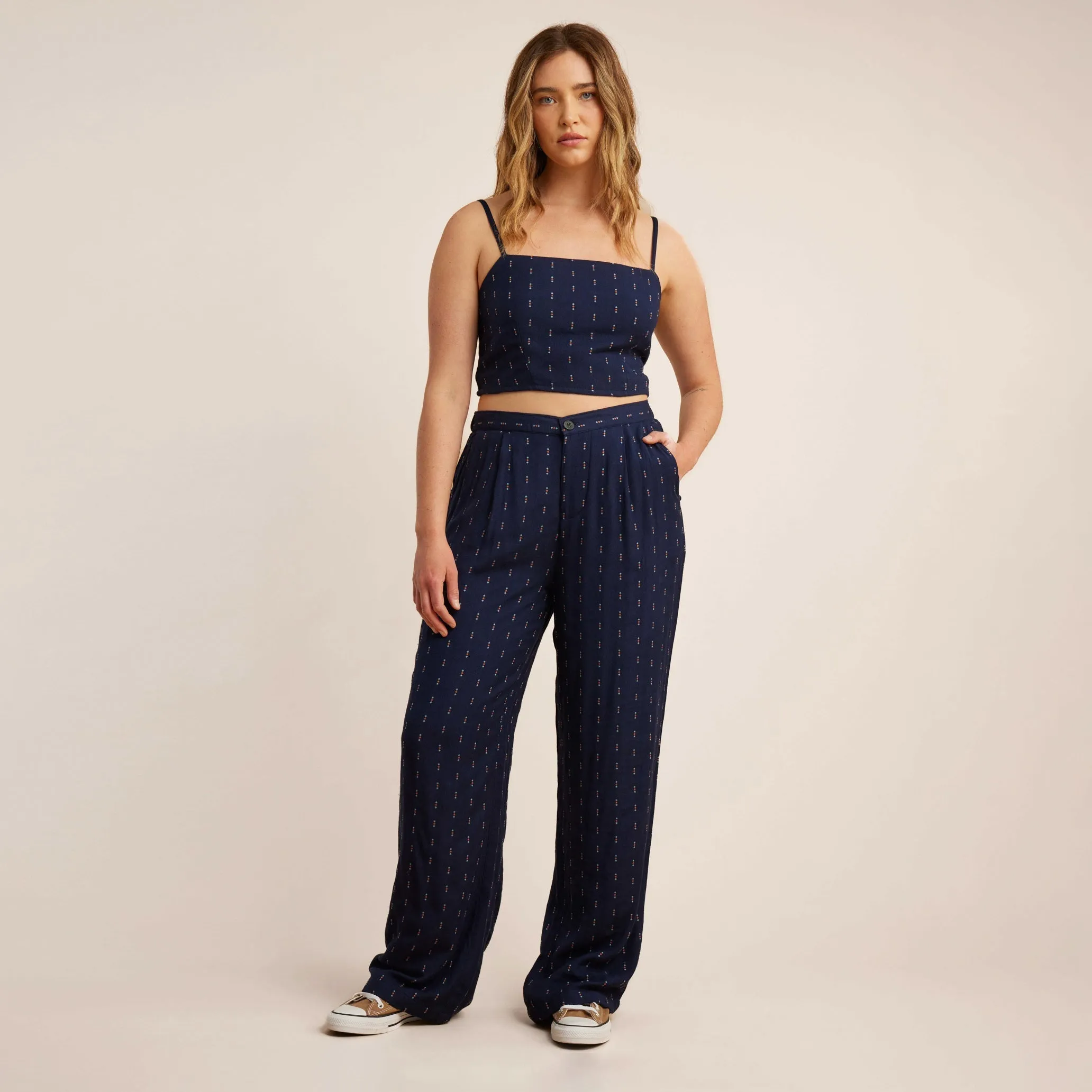 PIC Cami Tank Top - Dark Navy sold by Roark product image thumbnail 5