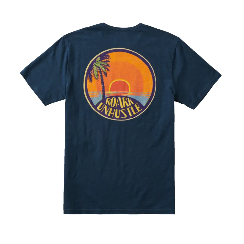 Unhustle Premium Tee - Nannai Blue sold by Roark