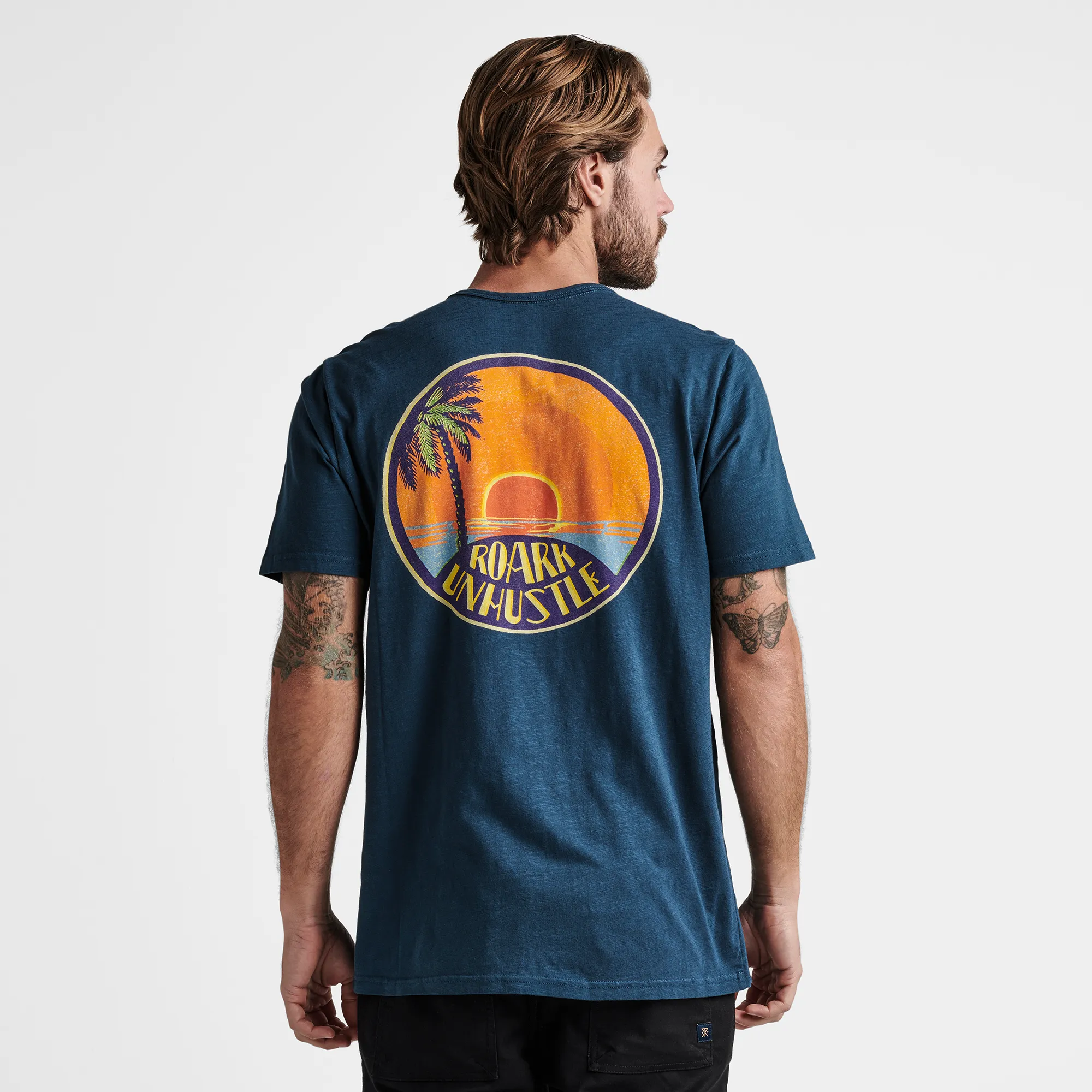 Unhustle Premium Tee - Nannai Blue sold by Roark product image thumbnail 3
