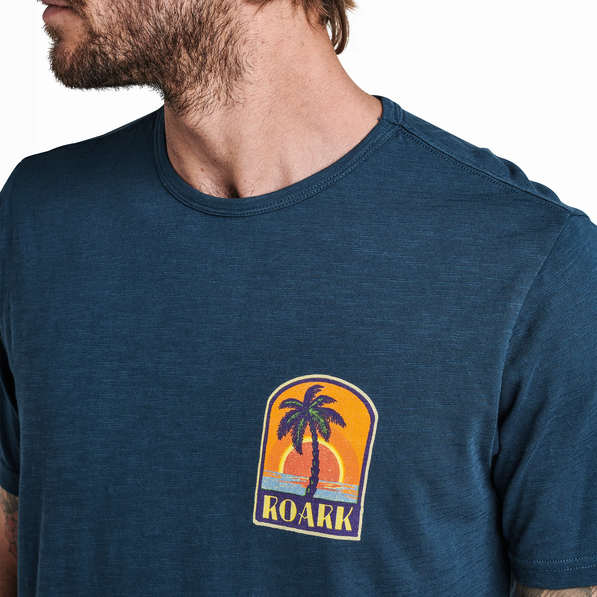 Unhustle Premium Tee - Nannai Blue sold by Roark product image thumbnail 4