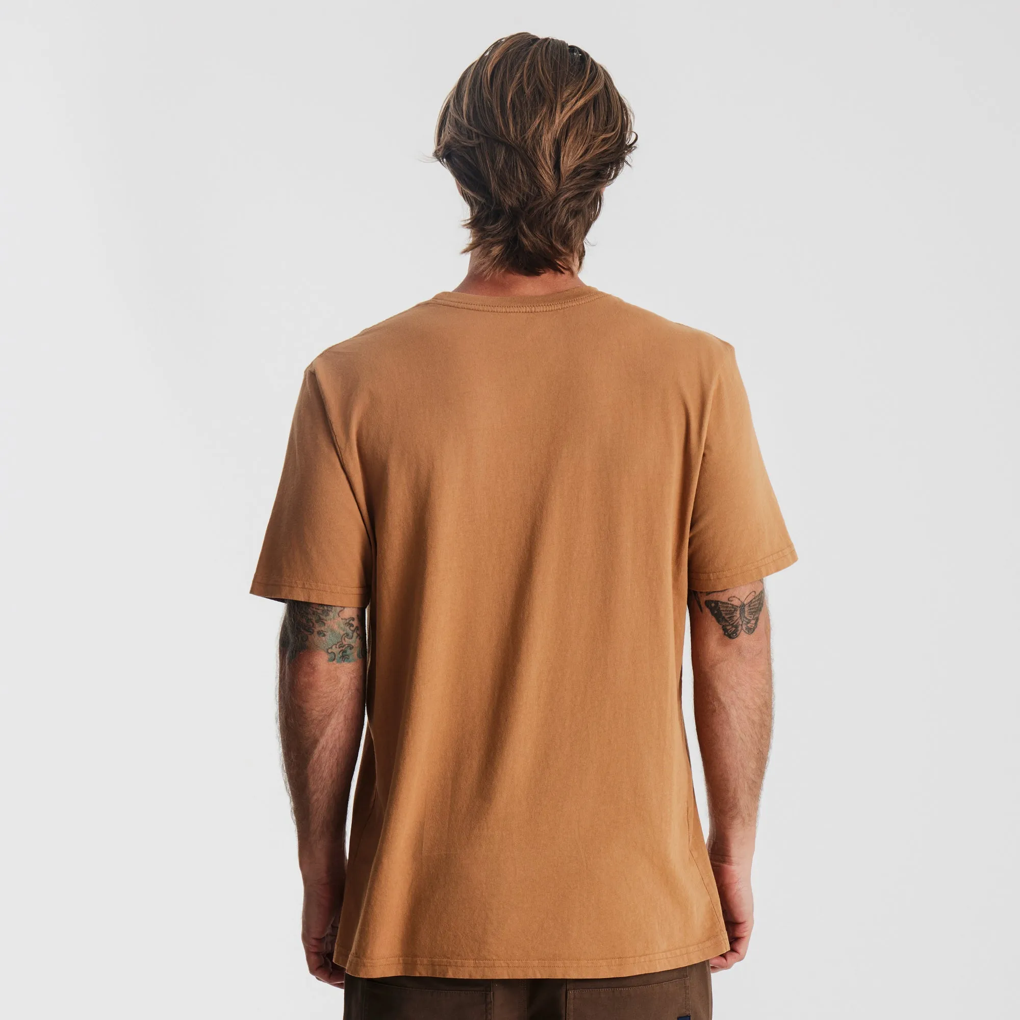 Label Pocket Premium Tee - Pignoli Brown sold by Roark product image thumbnail 4
