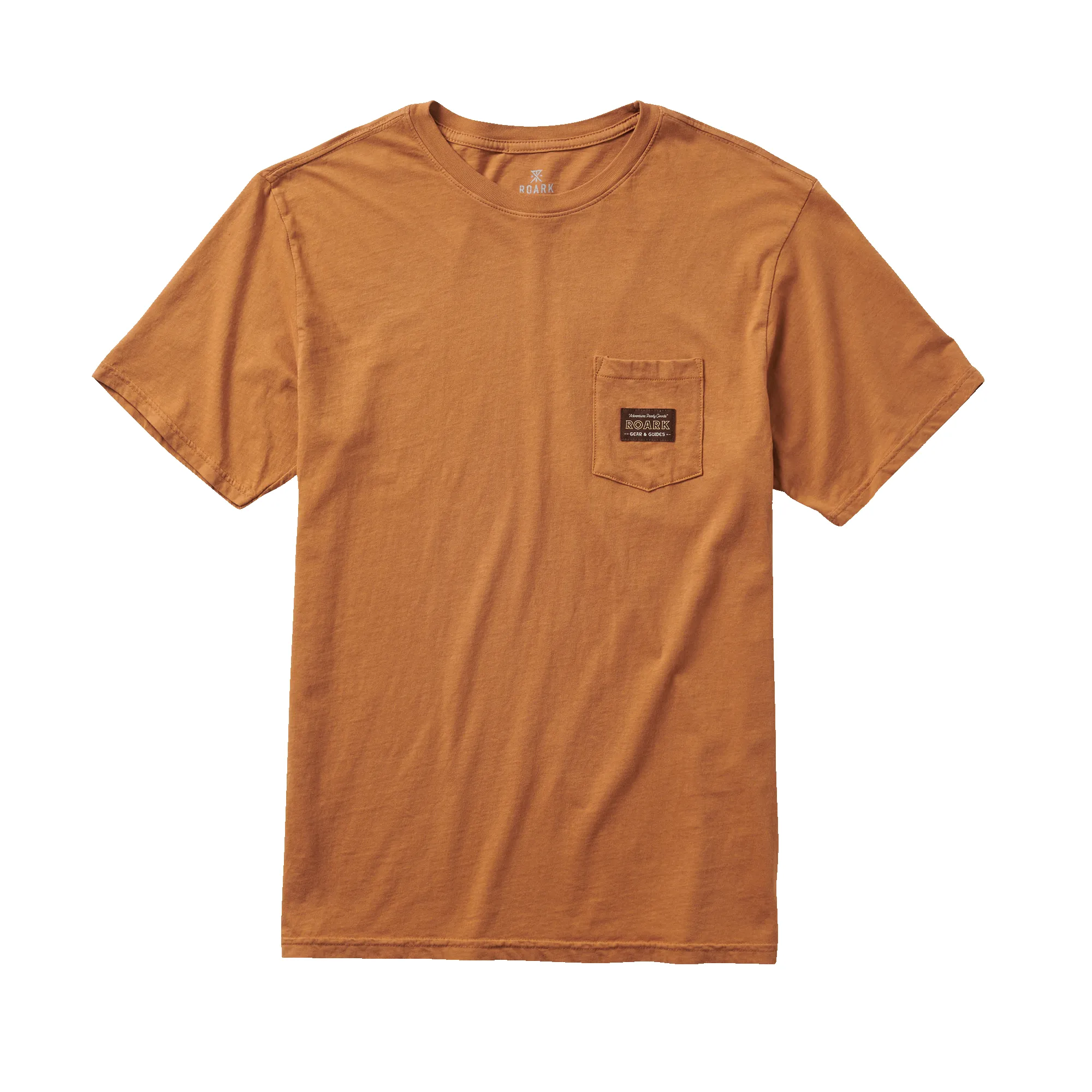 Label Pocket Premium Tee - Pignoli Brown sold by Roark