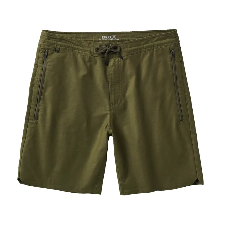 Layover Shorts 19" - Military sold by Roark