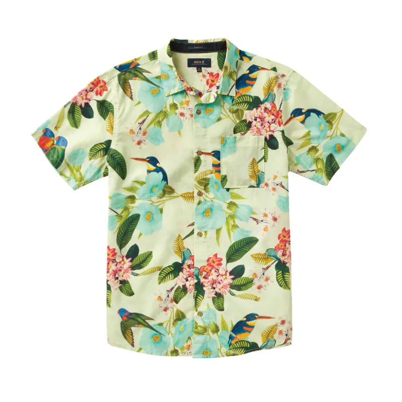 Journey Shirt - Manu Floral Lime sold by Roark