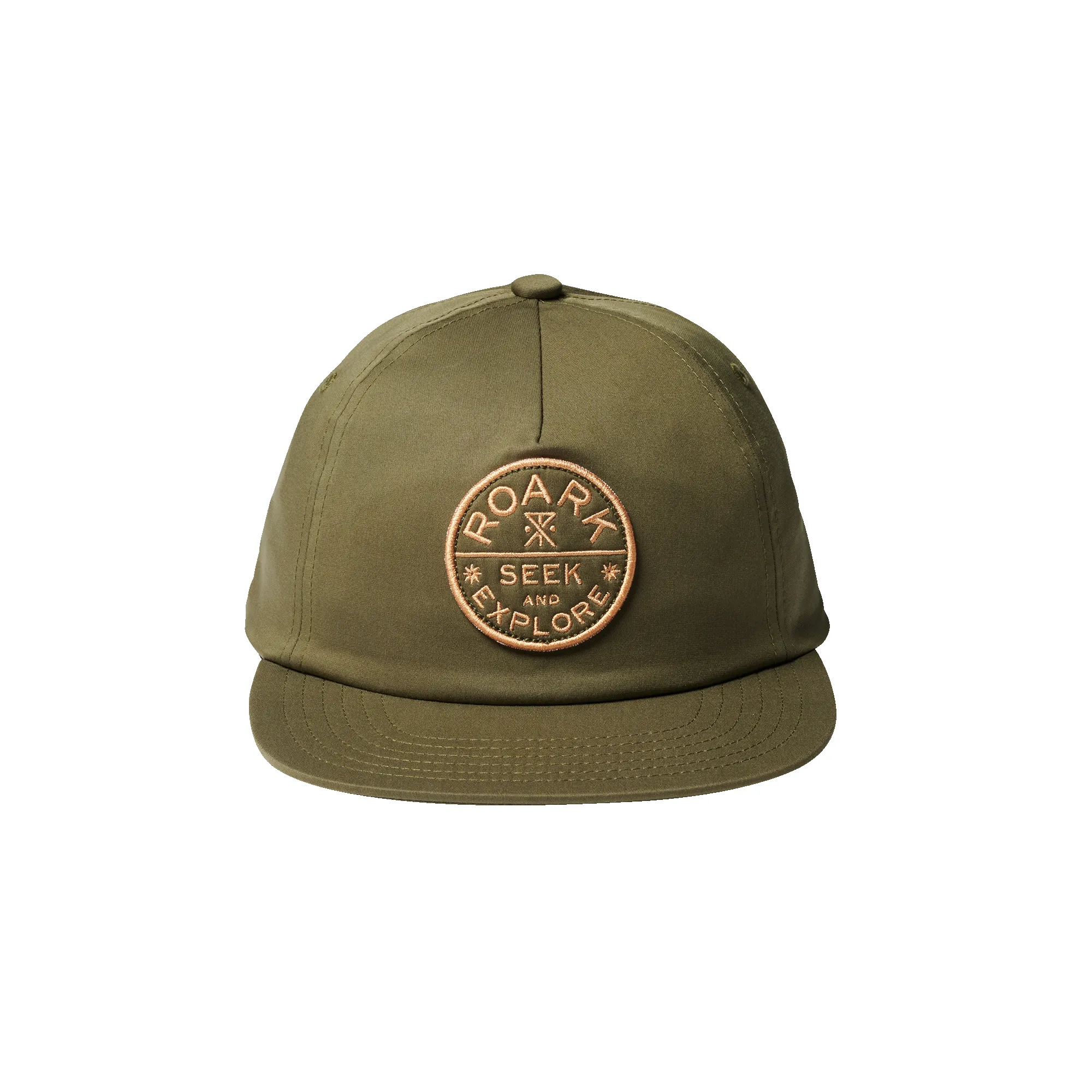 Layover Strapback Hat - Military sold by Roark
